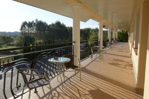Balkón alebo terasa v ubytovaní Hotelik Pod Lwami