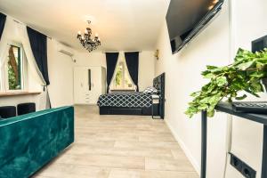 TV/trung tâm giải trí tại Luxury Heritage Apartment Zara Antica