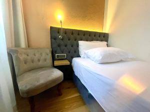 Voodi või voodid majutusasutuse Hotel Cittadella toas