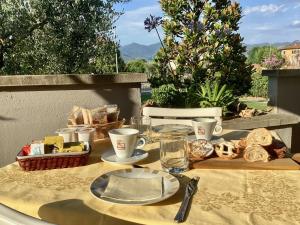 Nespecifikovaný výhled na hory nebo výhled na hory při pohledu z bed and breakfast