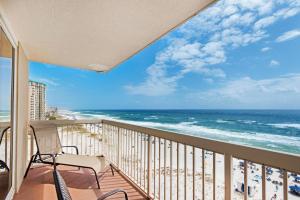A balcony or terrace at Pelican Beach Resort 801