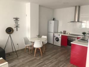 Kuchyň nebo kuchyňský kout v ubytování Precioso loft centrico