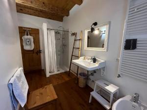 Koupelna v ubytování Fuga dalla città a due passi da Venezia