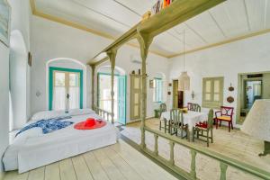 Posteľ alebo postele v izbe v ubytovaní Petridi House