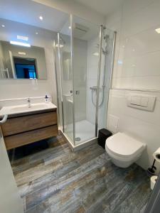 Ванная комната в Meehrblick App 215