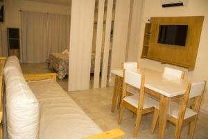 Et opholdsområde på Apart Punta Iglesia