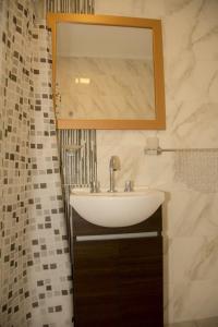 Et badeværelse på Apart Punta Iglesia