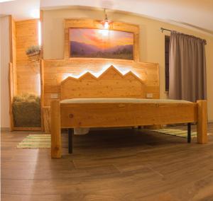 Tempat tidur dalam kamar di Ca' di Pazient