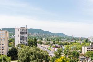 Nespecifikovaný výhled na hory nebo výhled na hory při pohledu z apartmánu