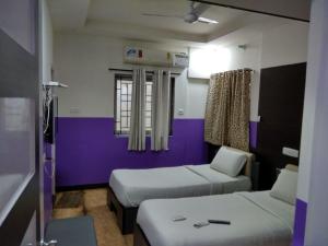 Postel nebo postele na pokoji v ubytování GT Service apartments