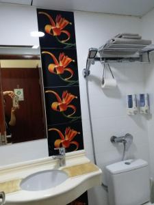 Un baño de Hang Fung Hostel