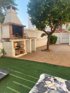 Balkón alebo terasa v ubytovaní MARSOL RELAX Roda de Barà