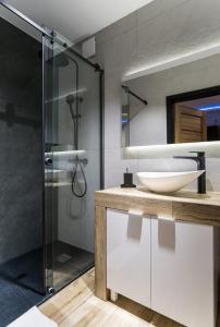 Kúpeľňa v ubytovaní Apart-Center Antalovka Spa