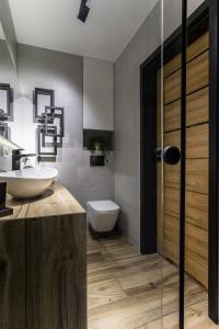 Kúpeľňa v ubytovaní Apart-Center Antalovka Spa