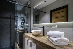 Kúpeľňa v ubytovaní Apart-Center Antalovka Spa
