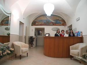 The lobby or reception area at Residence Italia