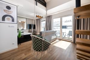 Część wypoczynkowa w obiekcie Relaxroom Szmaragd