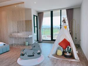 Ένα μπάνιο στο Wei Wei Chu B&B
