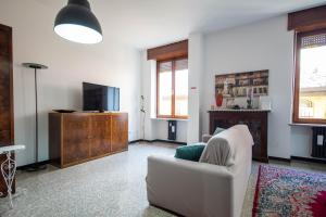 Prostor za sedenje u objektu Appartamento Bra Locazione Turistica