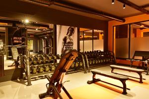 Fitness centrum a/nebo fitness zařízení v ubytování Jasmin Elite Residence & SPA
