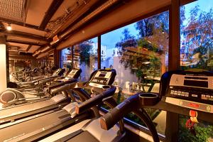 Fitness centrum a/nebo fitness zařízení v ubytování Jasmin Elite Residence & SPA