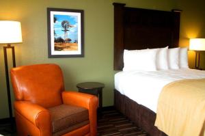 Postel nebo postele na pokoji v ubytování Comfort Inn & Suites
