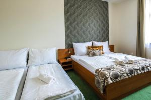 Katil atau katil-katil dalam bilik di Hotel Anna Villa