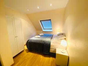 Posteľ alebo postele v izbe v ubytovaní Apartament Michel Marine