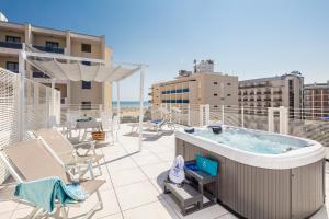 Balkón alebo terasa v ubytovaní Hotel Danieli