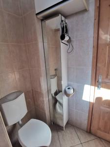 Kúpeľňa v ubytovaní Kaméleon Apartmanház EV töltéssel