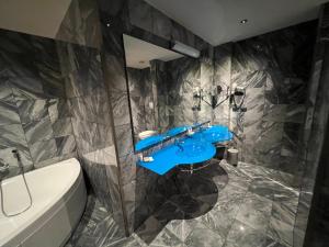 Phòng tắm tại Hotel La Fenice