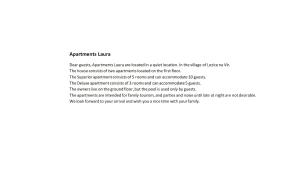 Gallery image of Apartman Laura in Vir