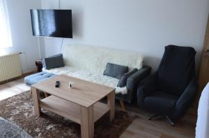 Posezení v ubytování Horský apartmán Pod Zelenou Střechou