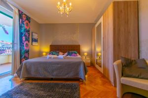 Postel nebo postele na pokoji v ubytování Villa Lean