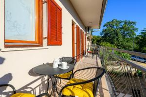 Balkón nebo terasa v ubytování Apartment Paradiz
