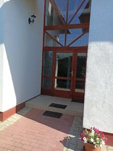 Exteriér alebo vchod do ubytovania Mókus Apartman