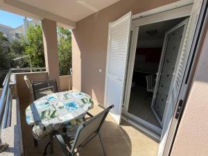 Balkón nebo terasa v ubytování Apartments Vinko