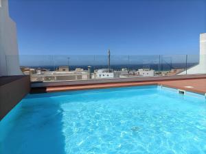 The swimming pool at or close to África View