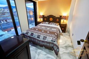 Postel nebo postele na pokoji v ubytování Hôtel d’lyon