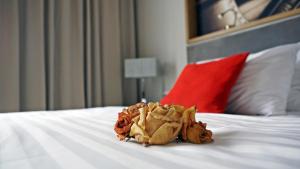 Posteľ alebo postele v izbe v ubytovaní Hotel Forza