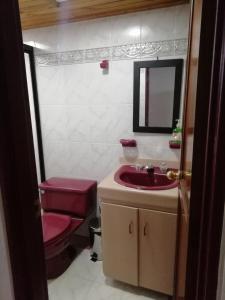 Habitaciones en Edificio Ginebra Manizales的一间浴室