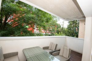 Balkón alebo terasa v ubytovaní Appartements in Graz beim LKH