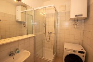 Kúpeľňa v ubytovaní Appartements in Graz beim LKH