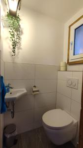 Koupelna v ubytování Ferienhaus Rudolf