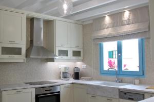 Kuchyň nebo kuchyňský kout v ubytování Ad Astra Residence
