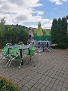 Bazén v ubytování Apartmány Fialka nebo v jeho okolí