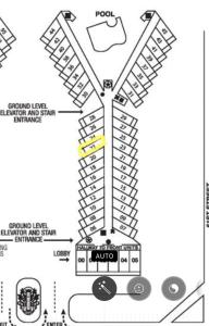 Planimetria di Sun Splashed Condo! Steps to Beach and 2 Pools Galveston Island