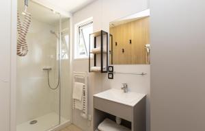 Koupelna v ubytování Domaine Résidentiel de Plein Air Les Tamarins + 41 fotografií