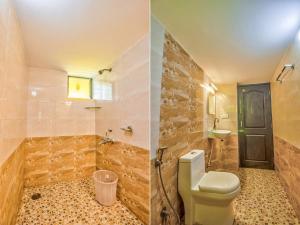 Koupelna v ubytování Villa Verediana