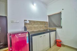 Kuchyň nebo kuchyňský kout v ubytování Villa Verediana